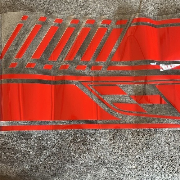 Yokiki Auto Racing Body Side Bumper Auto Decor Red Stripe Design - Picture 3 of 7